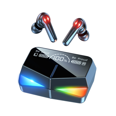 M28 Private Model TWS Game Bluetooth Headset Wireless Binaural Sports in-Ear Mini Noise Reduction without Delay.