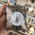 European and American Fashion Alloy Strap Hollow Imitation Mechanical Watch Calendar Men's Watch Cool Calendar Quartz