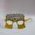 2023 New Laser Paper Gold Powder Half Face Happy New Year Photo Prop Party Glasses Happy 2023