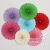 Decorative Single-Layer Paper Flower Thick Fan Handmade Folding Paper Fan Flower Wholesale Pearl Single-Layer Fan