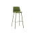 Modern Minimalist Bar Chair Italian Bar Leisure High Stool Coffee Shop Milk Tea Shop Bar Stool Indoor High Leg