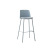 Modern Minimalist Bar Chair Italian Bar Leisure High Stool Coffee Shop Milk Tea Shop Bar Stool Indoor High Leg