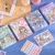 Yuxian Boxed Washi Stickers Set Colorful Sweet Dreams Series Salt Series Vintage Journal Material Decorative Sticker