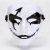 Shuffle Dance Masked Dancers Street Dance Mask Environmental Protection PVC Hand Painted Death Hip Hop Cos Pattern Ball Props