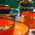 New Color Glaze Bowl and Chopsticks Set Gold-Edged Bowl Ceramic Bowl Set Hermes Orange Glaze Wedding Favors Will Sell Gift Bowl