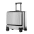 Business Side Open Luggage 18-Inch Boarding Bag Front Opening Trolley Case Multi-Functional Suitcases Password Leather Suitcase