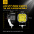 Car LED Spotlight Work Light 3-Inch Small Square Lamp 16 Led48w Spotlight Yellow Light a Column Driving Light
