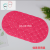 Oval Donut Bathroom Non-Slip Mat Bathroom Bath Oval Anti-Fall Foot Mat Shower Room Floor Mat Bathtub Mat