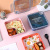 Student Square Lunch Box Simple Compartment Liner Office Worker Convenient and Practical Pp Bento Box Plastic Crisper Manufacturer