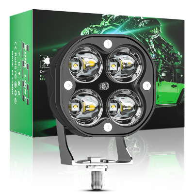 Automobile Led Working Lamp Cree 4led 40W Spotlight Refitting off-Road Vehicle Lamp Engineering Auxiliary Light