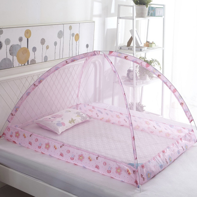 Children's Mosquito Nets Bottomless Foldable Magic Installation-Free Yurt Mosquito Net Crib Floor Mosquito Net Cover Generation Wholesale