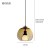 Dining Room Ceiling Light Fixture Glass Lamp Home Decoration Coffee Bar Hanging Lighting