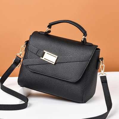 Small Bag 2022 New Women's Korean-Style Fashion Shoulder Messenger Bag Simple Women's Portable Small Square Bag