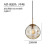 Dining Room Ceiling Light Fixture Glass Lamp Home Decoration Coffee Bar Hanging Lighting