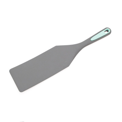 New Silicone Curved Belly Shovel Generous Shovel Scraper Flat Shovel Long Handle Spatula Stirring Cooking Shovel Kitchenware Baking Tool