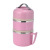 Large Capacity Stainless Steel Liner Portable Thermal Insulation Carrying Barrel Sealed Leak-Proof Bento Box Single and Double Multi-Layer Insulated Lunch Box