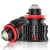 New Two-Color Fog Lamp H8/H9/H11 60W Laser LED Fog Lamp Car LED Headlight Throw with Lens