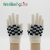 Winter Plaid Checkered Gloves Outdoor Knitted Cold-Proof Warm Gloves for Male and Female Students