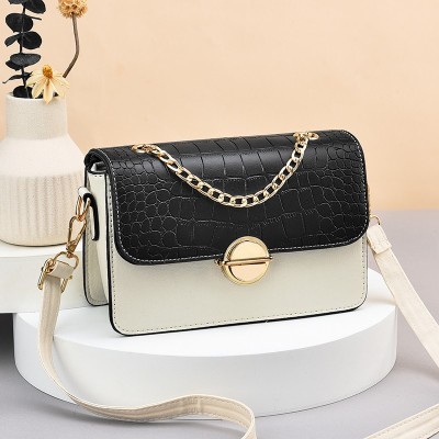 Color Matching Chain Trendy Women Bags Wholesale One Piece Dropshipping Fashion bags Shoulder Bag Messenger Bag Factory
