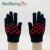 Winter Plaid Checkered Gloves Outdoor Knitted Cold-Proof Warm Gloves for Male and Female Students