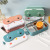 New Stainless Steel Lunch Box Cartoon Cute Microwave Lunch Box Compartment Insulation Portable Plastic Lunch Box Factory Wholesale