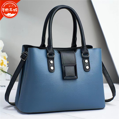 Women's Bag 2022 New Casual Atmosphere Bucket Bag Retro High Sense Large Capacity Crossbody Portable Shoulder Bag