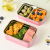 Korean-Style Stainless Steel Portable Lunch Box Sealed Leak-Proof Office Worker Student Single Double Storage Lunch Box Bento Box