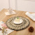 Water Hyacinth Grass Handmade Placemat Floor Mat Tatami Nordic Placemat Potholders Coaster Straw Woven Dining Table Insulation Placemat