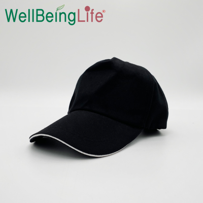 Glossy Hat Soft Top High Quality Big Head Circumference Blank Solid Color Baseball Cap Female European and American Simple Casual Cotton Peaked Cap