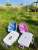 Outdoor Camping Maixiang Partitioned and Portable Lunch Box Bento Box Student Cute Rectangular Cartoon Picnic Plastic Lunch Box