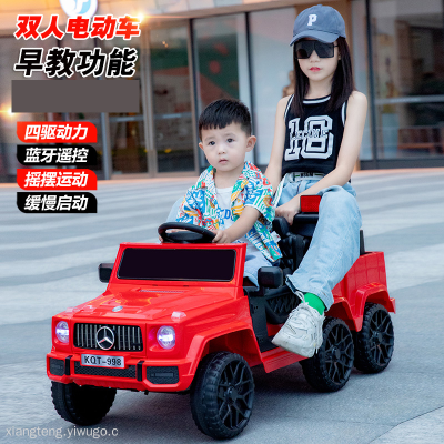 New Children's Electric Car Baby Novelty Smart Toy with Music Stall Gift Gift One Piece Dropshipping
