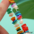 2022 European and American Fashion Vacation Style Bohemian Beach Summer Colorful Stone Beaded Vintage Bracelet Bracelet for Women