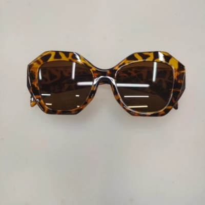 New Leopard Print Fashion Shape Unisex Sunglasses Color Can Be Set