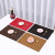 Pattern Affordable Luxury Fashion Leather Placemat Double-Sided Waterproof Heat Insulation High Temperature Resistant Hotel Family Tableware Mat Easy to Clean