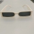 New Square European and American Style Fashion Simple Unisex Sunglasses Glasses Can Be Ordered