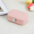 Macaron Color Double Layer Earring Storage Box Pu Necklace Earring Ring Jewelry Box Portable Jewelry