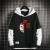 Youth Spring and Autumn Hooded Sweater Men's Korean Fashion Men's Top Clothing Loose Student Long Sleeve All-Matching T-shirt 1