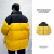 Cotton-Padded Jacket Winter New Casual Simple Teen Trend Thickened Cotton-Padded Coat for Men Warm-Keeping Cotton Clothing Men