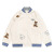 Winter Bear Embroidery Lamb Wool Baseball Collar Cotton-Padded Coat Street Tide Brand Idle Style Couple Jacket