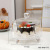 Transparent Cake Cover Insulated Vegetable Cover Dustproof Dessert Bread Acrylic Meal Cover round PS Display Food Cover