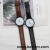 Korean Style Simple Belt Black Ultra-Thin Men's Watch All-Matching Graceful Men's Watch Casual Scale Middle School Student Watch