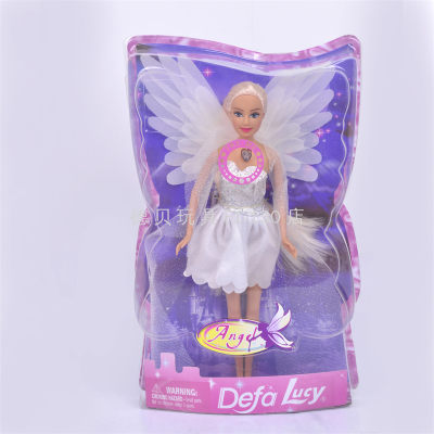 Defa Lucy Angel Light Doll Doll Puppet Children's Toys