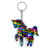 Cross-Border Supply Scale Sequined Unicorn Keychain Double-Sided Reflective Pony Handbag Pendant Clothing Accessories Accessories