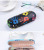 Factory Direct Sales Cartoon Hand Print Optical Glasses Case Creative Ink Glasses Case Customizable Pattern Logo