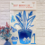 DIY Mirror Acrylic Sticker Vase Bedroom Mirror Decorative Sticker Self-Adhesive Mirror Wall Sticker