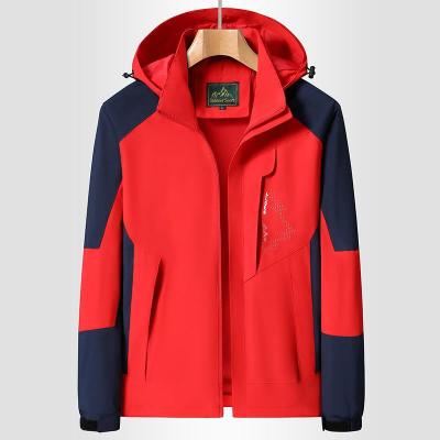 Men's Assault Jacket Korean Style New Windproof Waterproof Outdoor Spring and Autumn Breathable plus Size Couple Coat Trendy Brand Trench Coat for Women
