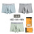 3 Gift Boxes Men's Purified Cotton Underwear Fashion Plaid Boxer Briefs Young Men's Anti-Jun Breathable Boxers