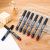 700 Color Box Package Marking Pen Mark Pen Permanent Marker Marker Black Logistics Pen Durable 8 Pcs/box