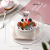 Transparent Cake Cover Insulated Vegetable Cover Dustproof Dessert Bread Acrylic Meal Cover round PS Display Food Cover