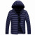 Winter Men's Hooded Casual Cotton-Padded Coat Warm down Racket Cotton-Padded Coat Cross-Border Large Size Detachable Hat Coat